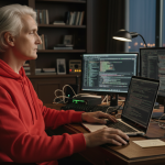 A hacker trying to hack a Mobile phone via a public WiFi at the Airport | Airport Wifi Hire | Airport Wifi Hire A hacker trying to hack a Mobile phone via a public WiFi at the Airport