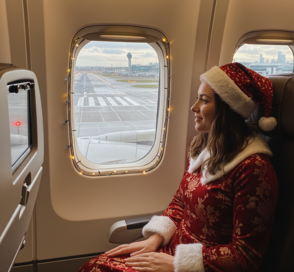 International Traveler visiting UK, for Christmas In UK${2} class=